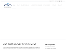 Tablet Screenshot of cadsportsgroup.com